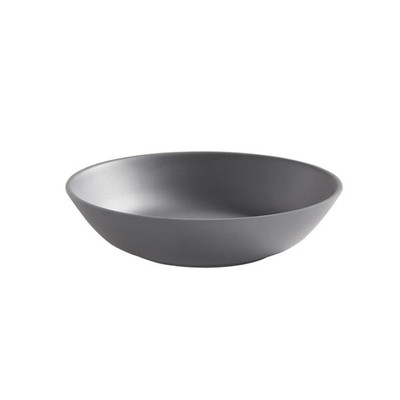 American Metalcraft MCB16GR 16 Oz. Gray Melamine Round Bowl
