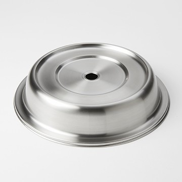 American Metalcraft PC1068S 10.95" W Silver Stainless Steel Round Plate Cover