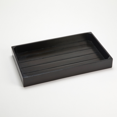 American Metalcraft MW2012 12.6&quot; W Rectangular Espresso Wooden Crate