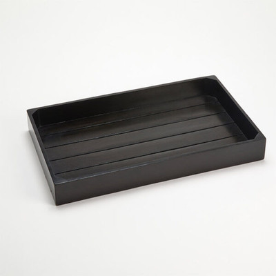 American Metalcraft MW2012 12.6" W Rectangular Espresso Wooden Crate