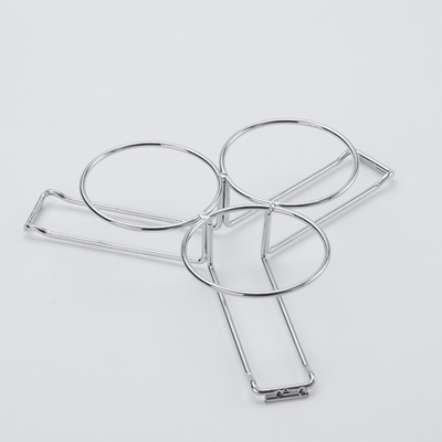 American Metalcraft SCAT9 8.25&quot; W x 1.75&quot; H Triangle Chrome Shaker Caddy Attachment