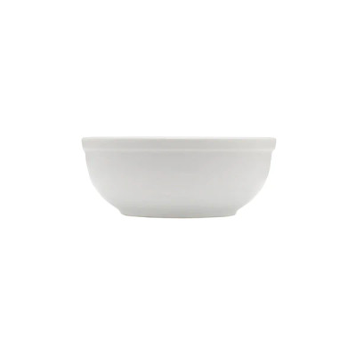 Mikasa Hospitality 5272984 4.7 Oz. White Porcelain Round Bowl Saratoga
