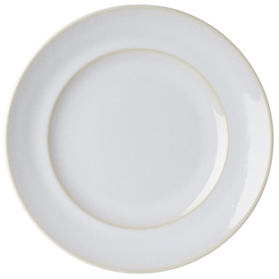 Mikasa Hospitality 5308745 8.7" W Beige Round Stoneware Homespun Plate