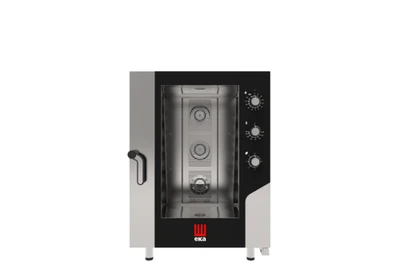 Tecnoeka MKFA 1064 S 33.46" W Stainless Steel Electric Eka Smart Combi Oven - 208-240 Volts
