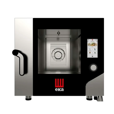 Tecnoeka MKFA 511 TS 28.74" W Stainless Steel Electric Eka Millennial Combi Oven - 208/240m Volts