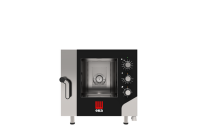 Tecnoeka MKFA 511 S 28.74" W Stainless Steel Electric Eka Smart Combi Oven - 208/240 Volts