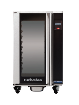 Moffat EHT10-P-L 24" W Stainless Steel Clear Full Doors Electric Turbofan Holding Cabinet - 208 Volts