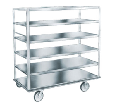 Winholt BNQT-3-SS 28" D x 60" W x 66" H Stainless Steel Queen Mary Banquet Cart
