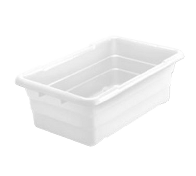 Winholt WHPL-8WH 100 Lbs. White Polyethylene Lug