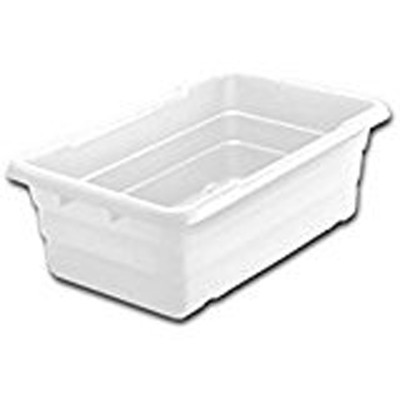 Winholt WHPL-8WH 100 Lbs. White Polyethylene Lug