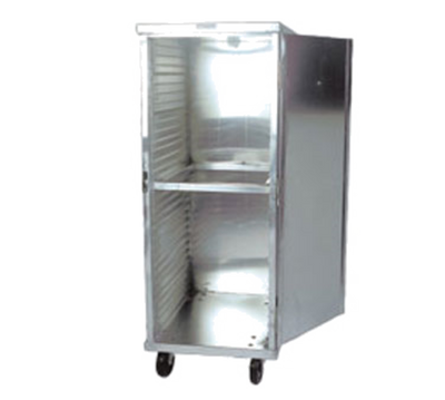 Winholt EC1840-CTLPURC 21" W x 27" D x 68" H Aluminum Heavy Duty Enclosed Transport Cabinet