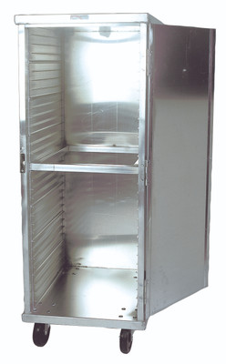 Winholt EC1840-CTLPURC 21" W x 27" D x 68" H Aluminum Heavy Duty Enclosed Transport Cabinet