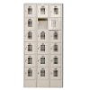 Winholt WL-618-15 36" W x 15" D x 78" H Beige 6-Tier Floor Mounted Lockers