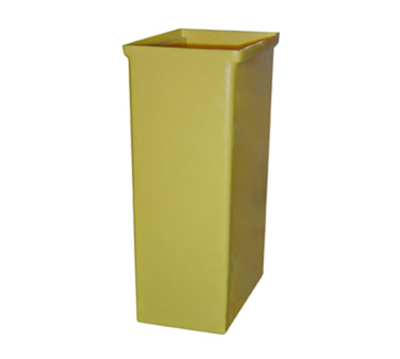 Winholt 148BIN-YW 75 Lbs. Yellow Plastic Ingredient Bin