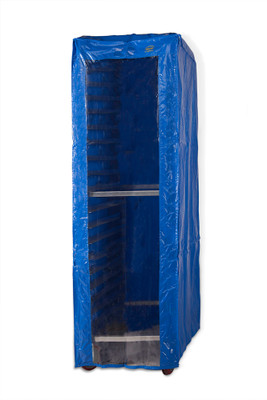 Winholt SRC-58FC-3Z 23" W Blue Vinyl Heavy Duty Freezer Rack Cover