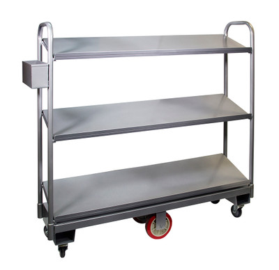 Winholt 300-60-SDR 2000 Lbs. Steel Frame Single Platform U-Boat Utility Cart