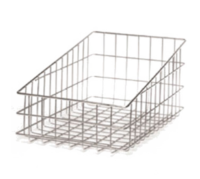 Winholt WSBB1118 18" W x 11" D x 8" H Chrome Rectangular Slant Top Bagel