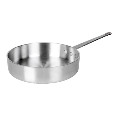 Thunder Group ALSAP001 2 Qt. Aluminum Round Mirror Finish Saute' Pan