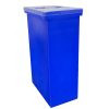 Winholt 148BIN-BL 75 Lbs. Blue Plastic Ingredient Bin