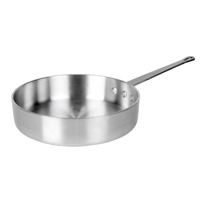 Thunder Group ALSAP003 5 Qt. Aluminum Round Mirror Finish Saute' Pan