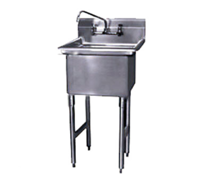 Winholt WS1T2424 29" W Stainless Steel 1 Compartment Sink