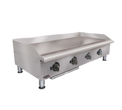 APW Wyott EG-48S 48" W Stainless Steel Workline Griddle - 208 Volts