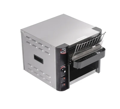 APW Wyott XTRM-1 15.19" W Stainless Steel Electric Countertop X*Press Conveyor Toaster - 120 Volts