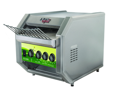 APW Wyott ECO 4000-500L 14.81" W Stainless Steel Electric Countertop Conveyor Toaster - 208 Volts