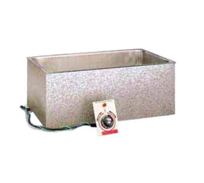 APW Wyott BM-80CDS 13.63" W Aluminized Steel Built-In Hot Food Well Unit with Drain - 208/240 Volts