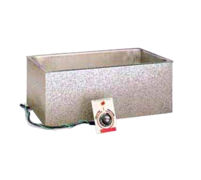 APW Wyott BM-80CDS 13.63" W Aluminized Steel Built-In Hot Food Well Unit with Drain - 208/240 Volts