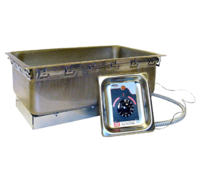 APW Wyott TM-90 ULS Stainless Steel Drop-In 12" x 20" Well Food Warmer without Drain - 120 Volts