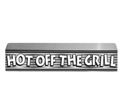 APW Wyott 21783930 Front Cover and Decal for Control on HR-31 and HRS-31