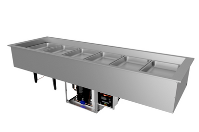 Hatco CWBP-3 45" W Aluminum Straight Insulated Drop-In Refrigerated Well - 120 Volts