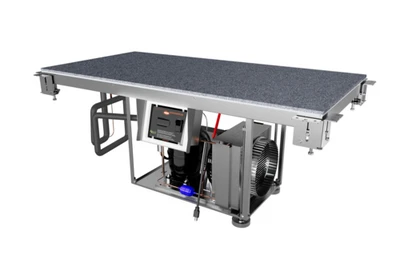 Hatco CSSBFP-48-F 48" W x 15.5" D Built-In Flush Top Electronic Simulated Stone Cold Shelf - 120 Volts