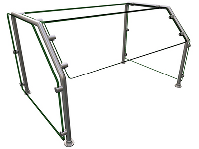 Hatco ES29-36 36" W 1 Bay Stainless Steel Self Service Flav-R-Shield ES31 Food Shield