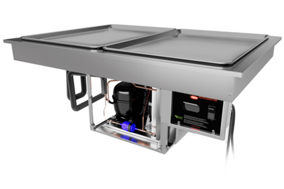 Hatco FTBP-3 57" W Self-Contained Refrigeration Accommodates Drop-In Frost Top - 120 Volts