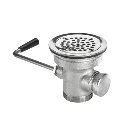 Krowne 22-204-S Nickle-Plated Brass Body 3.5" Twist Waste Royal Series Drain