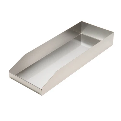 Krowne KR-CSB 12" W x 24" D Silver Stainless Steel Chemical Bin