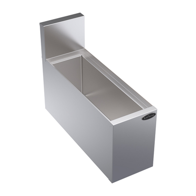 Krowne KR24-8 31 Lbs. Stainless Steel Insulated Royal Series Underbar Bottle Storage and Ice Bin
