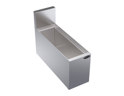Krowne KR24-8 31 Lbs. Stainless Steel Insulated Royal Series Underbar Bottle Storage and Ice Bin