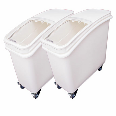 Omcan USA 80985 21 Gal. White Ingredient Bin