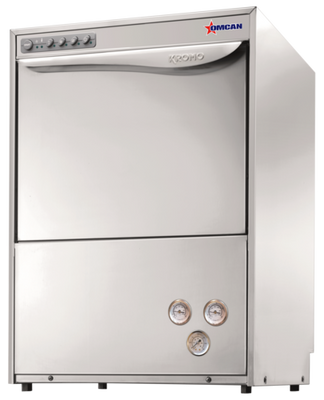 Omcan USA 49126 23.44" W x 33.31" H Stainless Steel Kromo Dishwasher - 220-240 Volts