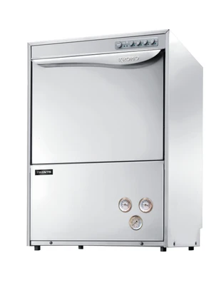 Omcan USA 49126 23.44" W x 33.31" H Stainless Steel Kromo Dishwasher - 220-240 Volts
