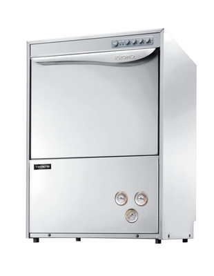 Omcan USA 49126 23.44" W x 33.31" H Stainless Steel Kromo Dishwasher - 220-240 Volts