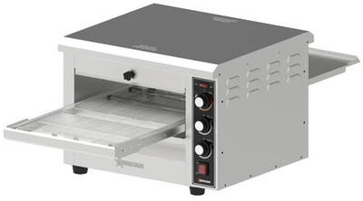 Omcan USA 48387 Electric Conveyor Countertop Toaster Oven with 14" Belt - 240V