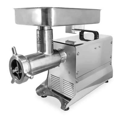 Omcan USA 48888 #32 Attachment Hub Countertop Electric Meat Grinder - 120 Volts