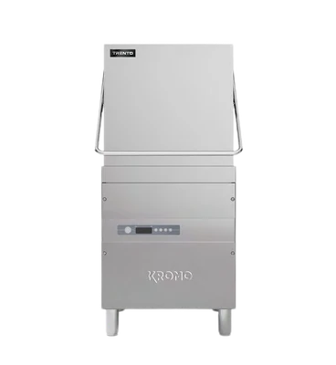Omcan USA 49128 28.38" W x 56.88" H Stainless Steel Upright Kromo Heavy Duty Dishwasher - 220-240 Volts