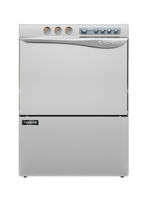 Omcan USA 49125 23.25" W x 33.44" H Stainless Steel Kromo Dishwasher - 220-240 Volts