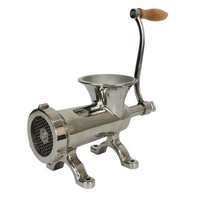 Omcan USA 44418 5mm Plate Stainless Steel Manual Meat Grinder
