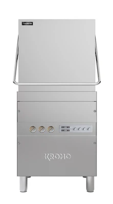 Omcan USA 49127 28.38" W x 56.88" H Stainless Steel Upright Kromo Dishwasher - 220-240 Volts